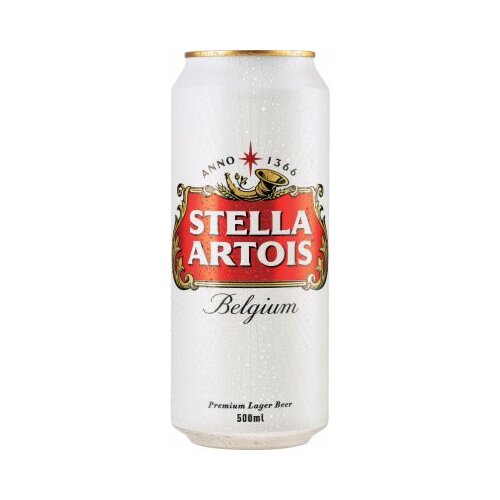 Stella Artois svetlo pivo 500ml limenka Cene