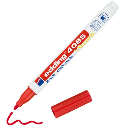 Edding marker za staklo chalk marker E-4085 1-2mm standard crvena Cene