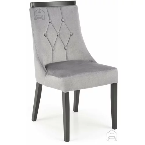 Xtra furniture Jedilniški stol Royal - črn/Monolith 85, (20965913)