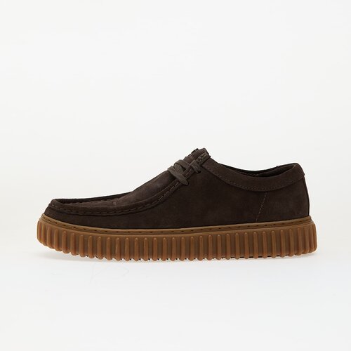 Clarks Sneakers Torhill Lo Dark Brown Suede EUR 10 Slike