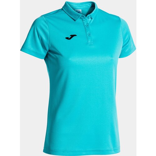 Joma Dámské triko Hobby Women Polo Shirt S/S Fluor Turquoise Cijene