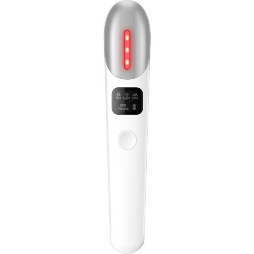 Dardanar kos Eye Facial Massager Wand Ogrevana Vibrirajoča Masažna Glava Rdeča Led Lučka Naprava Odstrani Očesne Vrečke In Podočnjake, (21156961) Cene