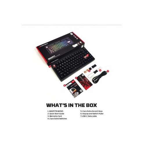  Tastatura Mehanicka Gaming Fantech MK921 Maxfit 8 Wireless ONE PIECE - LUFFY (brown switch) Cene