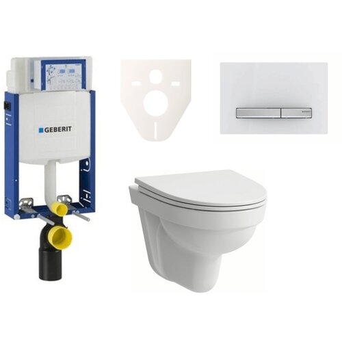Geberit H8201500000001 Laufen Pro Nordic wc školjka s kompletom Kombifix 110.302.00.5 Sigma50 Cene