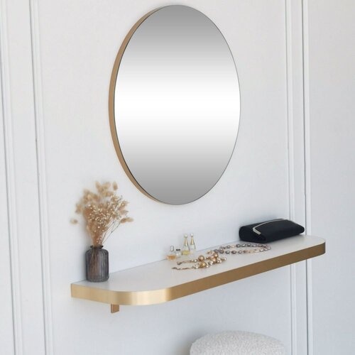 Woody Fashion Gold 60 Gold Mirror Cene