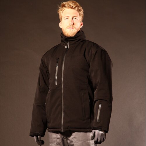  Softshell jakna QUITO crna Slike