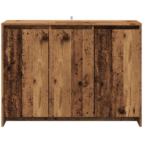VidaXL Komoda starinski les 102x33x75 cm inženirski les Slike