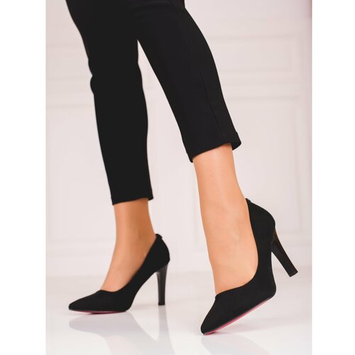 SHELOVET ženske cipele na štiklu high-heeled black Slike