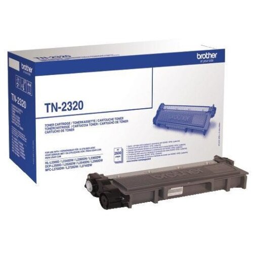 Brother Toner TN2320, črn, 2.600 strani HL-L23x0, DCP-L25x0, MFC-L27x0 Cene