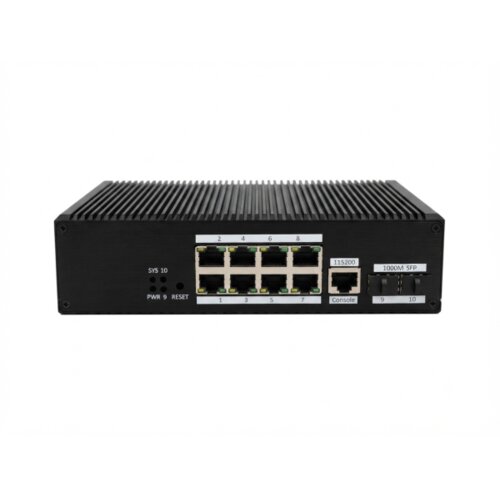 ExeLink ISG2510-V2 upravljivi industrijski switch 8x10/100/1000 Base-T porta 2x1000 Base-X SFP port Cene