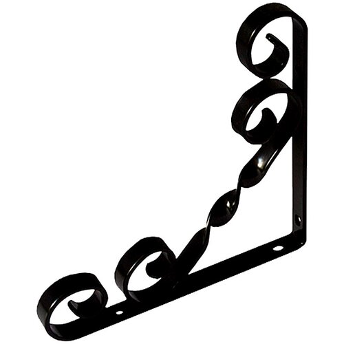 STABILIT Okrasna polična konzola Stabilit (150 x 150 mm, nosilnost: 30 kg, črna) Slike