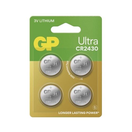  Baterija GP Ultra litijska CR2430 4 blister 4/1 Cene