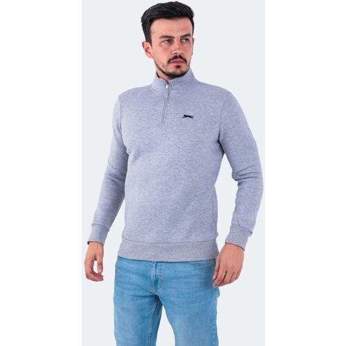 Slazenger Sports Sweatshirt - Gray - Regular fit Slike