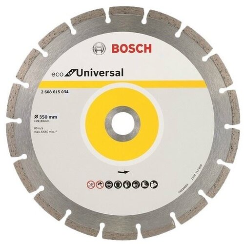 Bosch dijamantska rezna ploča 350 x 20 x 3.2 x 8 mm ECO For Universal 2608615034 Cene