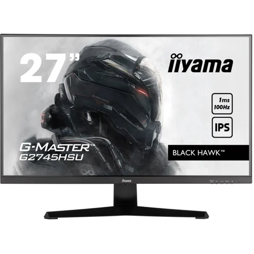 Iiyama G2745HSU-B1 ekran za igranje Energetska učinkovitost 2021 E (A - G) 68.6 cm (27 palac) 1920 x 1080 piksel 16:9