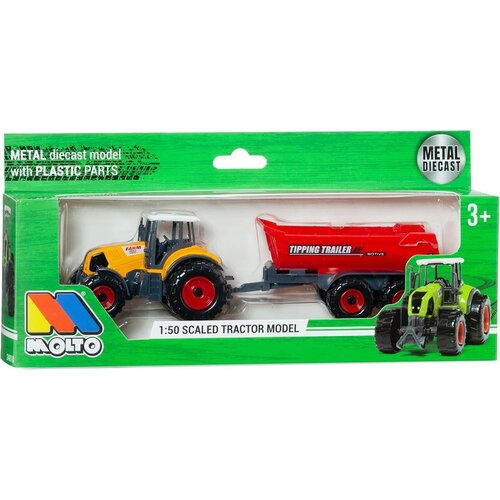 MOLTO traktor s prikolicom - Orange Slike