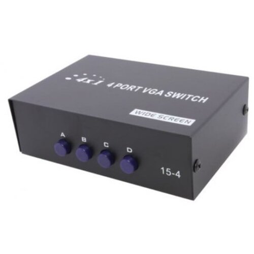  VGA Spliter/Switch 4 in to 1 out VS-4 Cene