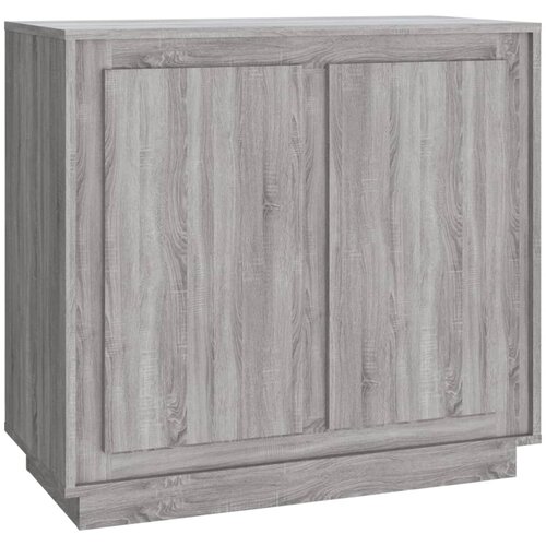 Maison Chic Komoda - Predalnik siva sonoma 80x34x75 cm inženirski les, (21717617) Cene