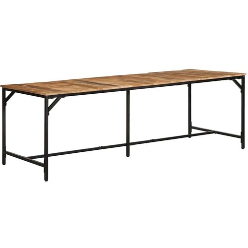  Blagovaonski stol 220x90x75 cm masivnog grubog drva manga - 220 x 90 x 75 cm 1 Slike