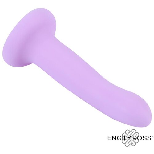 ENGILY ROSS Dildox Posable Dildo Liquid Silicone Purple 17cm Slike