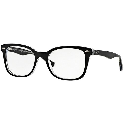 Ray-ban RX5285 2034 ONE SIZE (53) Črna/Kristalna Slike