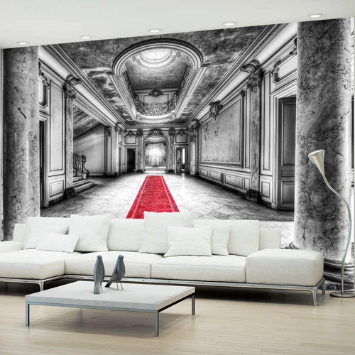  tapeta - Mystery marble - black and white 300x210