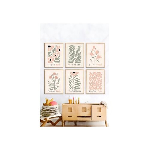 WALLXPERT dekorativna slika u okviru (6 komada) 14 Slike