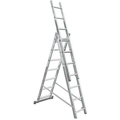 Krause Corda Višenamjenske ljestve na izvlačenje (Radna visina: 5,1 m, Prečke 3 x 7, Aluminij) Cijene