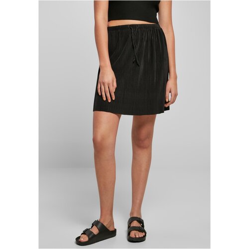 UC Ladies Women&amp;#039;s mini skirt Plisse black Slike