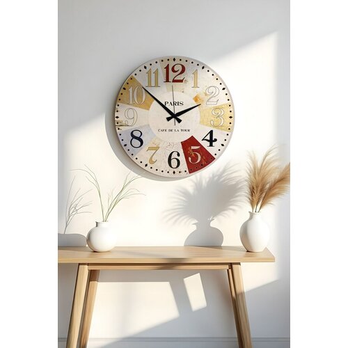 Wallity Dekorativni zidni sat Huhuas00034, 50x50 cm Cene
