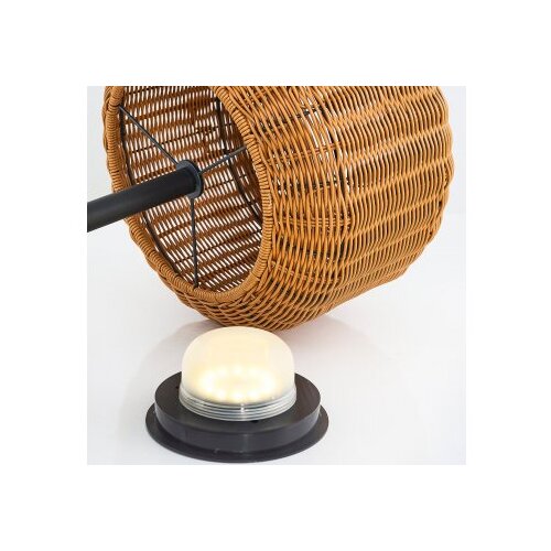 Opviq 4457 S01 Stona lampa, smeđe-crna Slike