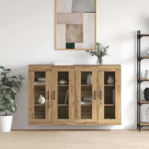  Ormarčići montirani na zid 2 pcs hrast artisan Cijene