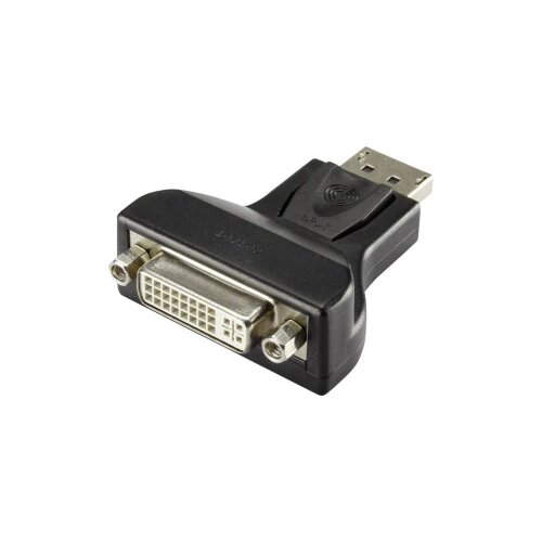 Renkforce DisplayPort / DVI adapter [1x DisplayPort utikač - 1x DVI-utičnica 24+5pol.] crni Cijene