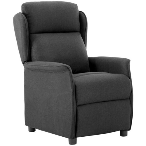vidaXL Naslonjač na ležanje Temno siva 67.5 x 93.5 x 101.5 cm blago Cene