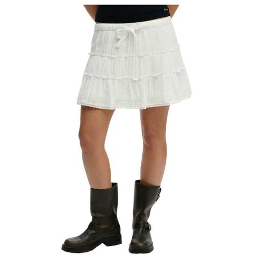 Superdry bela mini suknja Slike