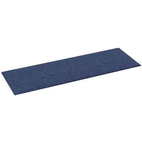  Zidna uzglavlja 12 pcs Plava 90 x 30 cm tkanina - Plava 90 x 30 cm Pravokutno Slike