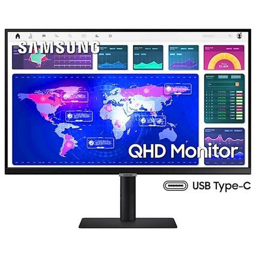 Samsung LS27A600UUUXEN 27"/IPS/2560x1440/75Hz/5msGtG/HDMI,DP,USB,LAN/pivot,visina/crna monitor Cene