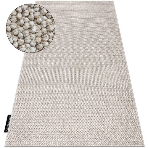 RugsX Preproge Preproga CASABLANCA LOOP bež, petlja, mehka 200x200 cm Bež Cene