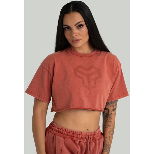 STRIX Ženska majica CropTop Washed Terra Slike