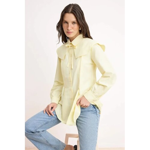 Trendyol Modest Ženska ko&amp;scaron;ulja Tctss26Tg00020, Žuta Slike