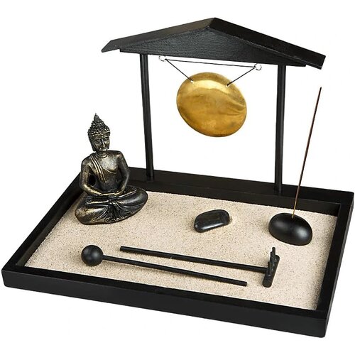 LOVERIA mini zen vrt Buddha 28 &amp;times; 19 cm Slike