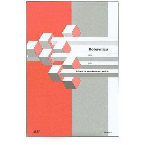  Obrazec 6,64B dobavnica, A4 Slike