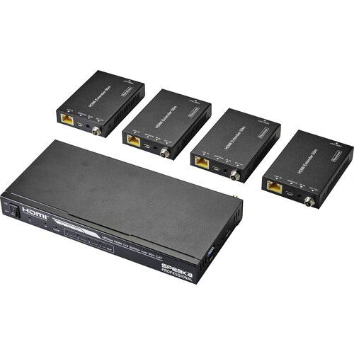 SpeaKa Professional SP-HDS-700 HDMI® HDMI razširitev preko omrežnega kabla RJ45 50 m, (20429847) Cene