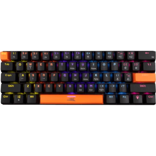 Baracuda TASTATURA BGK-03121 DOLPHIN Crna &amp;ndash; Mehanicka / US BLUE SW. Slike