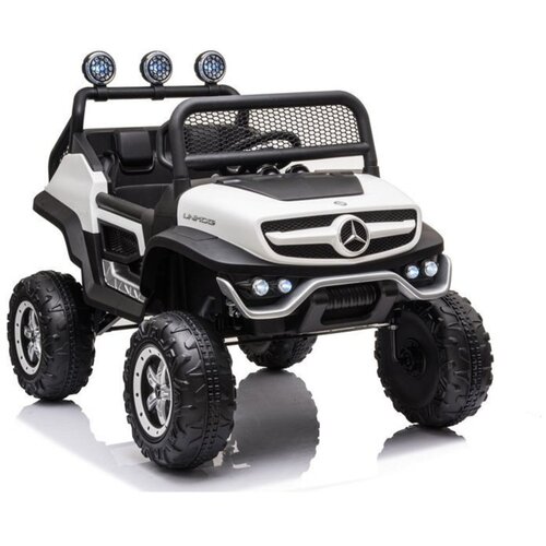 Licencirani auto na akumultor Mercedes Unimog S 4x4 - bijeli Cene