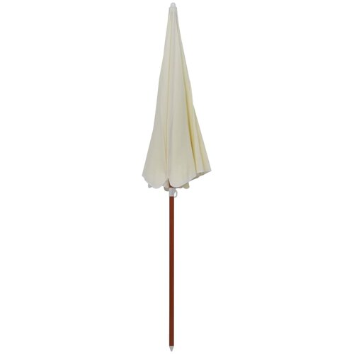  Vrtni suncobran s čeličnim stupom 240 cm boja pijeska Slike