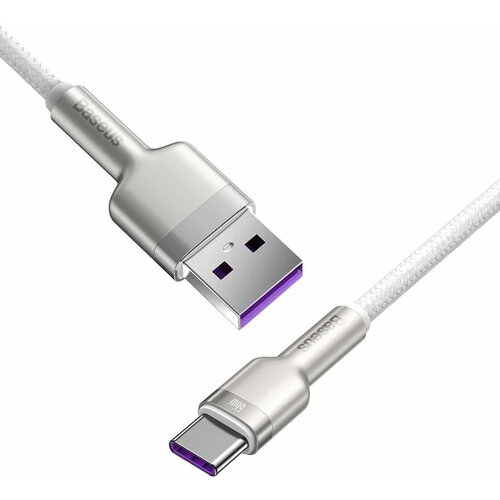  USB kabel za USB-C Baseus Cafule 66W 1m (bijeli) Slike
