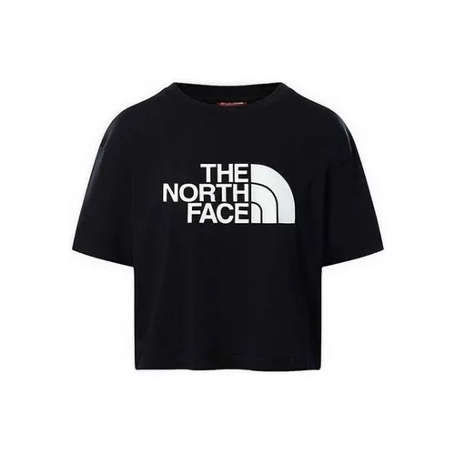 The North Face Majice & Polo majice W CROPPED EASY TEE Črna