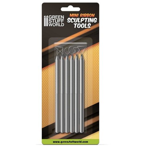 Green Stuff World Mini Ribbon Tools Set 6pcs | Mini set alata za modeliranje 6 kom Slike