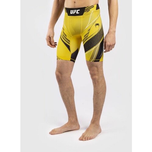 Venum UFC PRO LINE Muški Kompresioni Šorc Žuti XL Slike